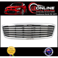 Billet Style Grille fit Toyota Hilux BLACK / CHROME 2005-2008 SR/SR5 NEW grill