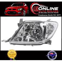 Headlight LEFT fit Toyota Hilux 08-11 Series 2WD or 4WD head light lamp