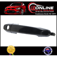 Front Door Handle x1 LEFT or RIGHT Black fit Toyota Hilux 05-11 W/Key Hole grab