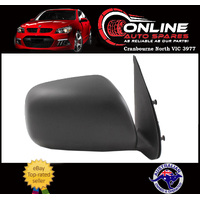 Door Mirror RIGHT Black MANUAL for Toyota Hilux GGN/KUN/TGN 05-15 SR/Workmate
