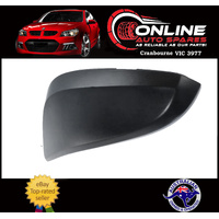 Black Door Mirror Cover LEFT for Toyota Hilux 7/2015-8/2024 rear view