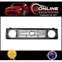 Grille BLACK Suit Toyota Landcruiser 70 75 Series Troopy / Ute 95-99
