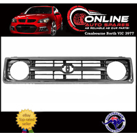 Grille Suit Toyota Landcruiser Chrome / Grey 70 75 Series Troopy / Ute 95-99