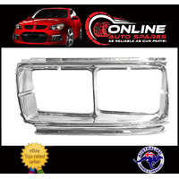 CHROME Headlight Surround LEFT Suit Toyota Landcruiser 80 Series 90-94 GXL rim