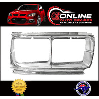 CHROME Headlight Surround RIGHT Suit Toyota Landcruiser 80 Series 90-94 GXL rim