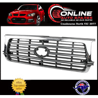Grille NEW Chrome / Black fit Toyota Landcruiser 80 Series 95-98 grill plastic