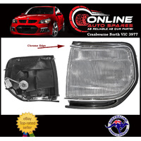 Front Corner Park Light LEFT Suit Landcruiser 80 Series Sahara CHROME 90-98