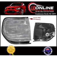 Front Corner Park Light RIGHT Suit Landcruiser 80 Series Sahara CHROME 90-98