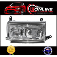 Headlight LEFT Suit Toyota Landcruiser 80 Series 90-94 SAHARA ADR head light