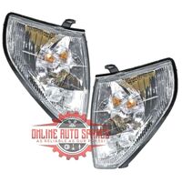 Front Corner Indicator Pair fits Toyota Landcruiser Prado 99-02 J95 light turn