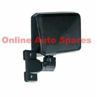 fit Toyota Landcruiser 79 Series Door Mirror RIGHT - Manual 8/99-1/07 VERTICAL