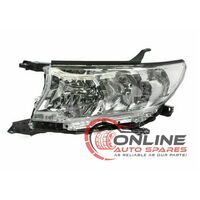 Headlight LEFT Electric ADJ Suits Toyota Prado J150 SERIES 17-20