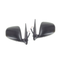 Pair of Black Electric Door Mirrors for Toyota Hilux 2005-2011 SR/SR5/Workmate