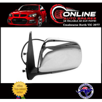Chrome Electric Door Mirror LEFT fit Toyota Hilux 2005-2011 SR/SR5/Workmate
