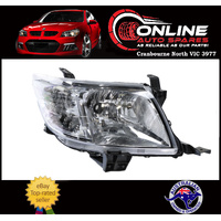 Headlight RIGHT for Toyota Hilux 7/11-4/15 2WD/4WD head light lamp