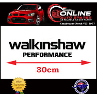 Walkinshaw Performance Decal BLACK approx 30cm / 300mm sticker label holden hsv