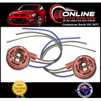Stop Tail Lamp Harness Globe Holder Replacement x2 fit Ford EF EL AU BA light