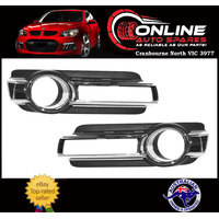 Front Fog Light Surround PAIR fit Mitsubishi Pajero NX 14-20 NEW L+R driving sot