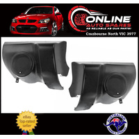 Rear Bumper Bar End PAIR NEW fit Mitsubishi Triton ML MN 7/06-3/15 plastic side