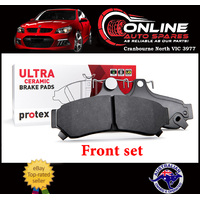 Protex ULTRA CERAMIC Front Disc Brake Pads Holden Statesman WH WK WL DB1331CP