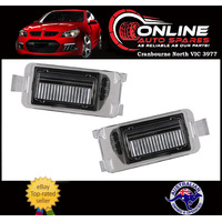 Number Plate Light PAIR fit Ford Territory SZ 5/11-10/16 NEW lamp licence rear