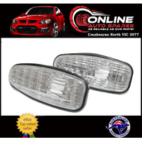 Side Indicator Guard Pair fit Ford Falcon AU NU Left + Right 98-02 flasher turn