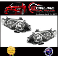 Headlight PAIR fit Ford FG S1 XR6 XR8 Falcon 2008-11 head light turbo