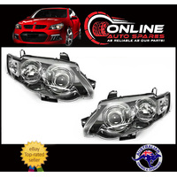 fit Ford FG PROJECTOR Headlight PAIR XR6 XR8 Falcon 2011-14 head light turbo