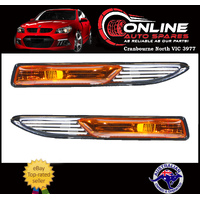 Side Indicator Guard PAIR fit Ford Mondeo MA MB MC 2007-2015 flasher turn signal