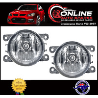 Fog Light Assembly + Globe x2 fit Ford Transit VM VN VO 06-18 spot lamp