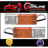 Front Bar Indicator / Parker PAIR fit Holden Rodeo TF 88-90 lamp turn signal