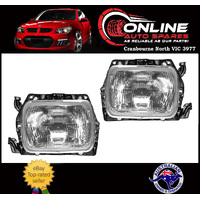 Headlight 7x5 With Bracket PAIR fit Holden Rodeo TF 88-03 head light assembly