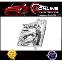 Headlight LEFT fit Holden Rodeo RA 10/2006-6/2008 lh head light lamp