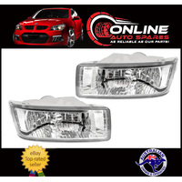 Front Fog Light PAIR fit Holden Rodeo RA 03~06 driving spot lamp rh lh