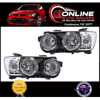 Headlight PAIR fit Holden Barina TM HATCH 10/2011-9/2016 head light lamp lh rh