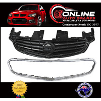 Top Grille + Chrome Surround fit Holden Commodore VF SS/SSV/SV6 NEW!! grill
