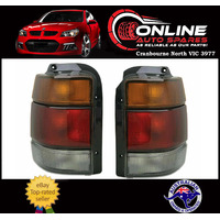 Holden Commodore Tail Light PAIR Smokey / Tinted VN VG VP VR VS Wagon Ute lamp