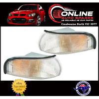 Front Indicator PAIR fit Holden Commodore VP 91-93 flasher turn signal