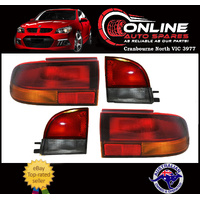Holden Commodore Taillight + Garnish Kit VR VS Sedan Red / Clear bootlid light
