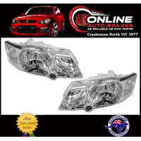 Headlight PAIR fit Holden Commodore VY Executive Acclaim S 02-03 head light lamp