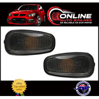Holden Commodore VY VZ Side Guard Indicator Pair SMOKED / TINTED NEW!! turn 