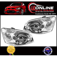 Headlight PAIR fit Hyundai Getz TB 5/02-8/05 head light lamp left right