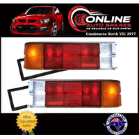 Holden Commodore VL Sedan Taillight + Gasket PAIR Exec SL 86-88 tail light lamp