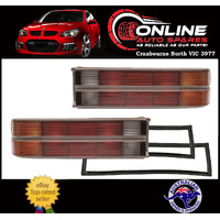 Holden Commodore VL Berlina Taillight + Gasket PAIR 86-88 tail light lamp