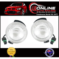 Fog Light PAIR fit Holden Commodore VX VU VY SS spot head light lamp