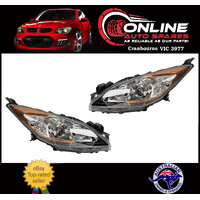 Headlight PAIR Suit Mazda 3 BL Hatch Or Sedan 09-2011/2013 head light lamp