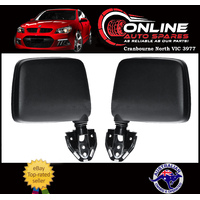 Door Mirror Skin Mount PAIR fits Nissan Navara D21 + Pathfinder 86-95 lh rh view