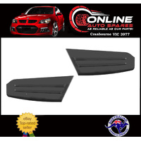 Rear Bumper Bar Step Cover PAIR fit Mitsubishi Triton MQ 1/15-11/18 back step