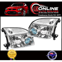 Headlight PAIR fit Nissan X-Trail T30 9/2001-9/2007 ADR head light lamp lh rh