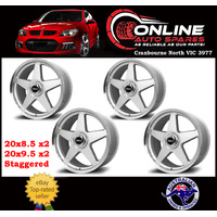 20" MOMO Star Style Wheels Set x4 STAGGERED 20x8.5 20x9.5 Commodore VB - VF rims